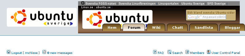 Det är lite koolt met två logos och svåvande flikar :)
