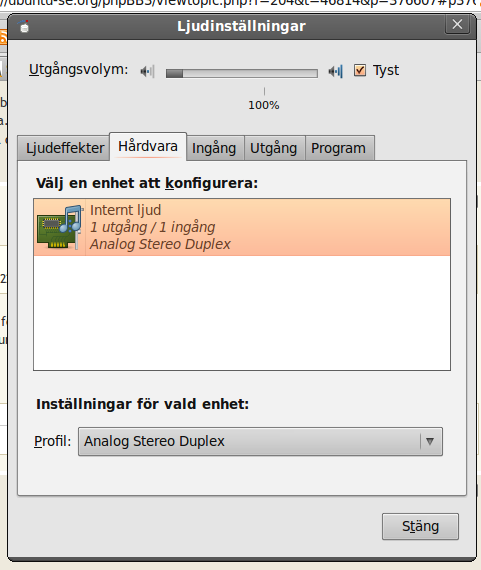 Och ingen Tascam här heller